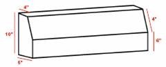 3ft Long x 10" High x 5" Wide (915mm x 255mm x 127mm)