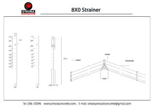 8X0 Strainer
