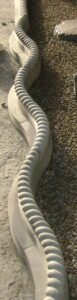 Roped Curved Kerb