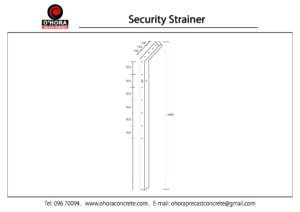 Security Strainer